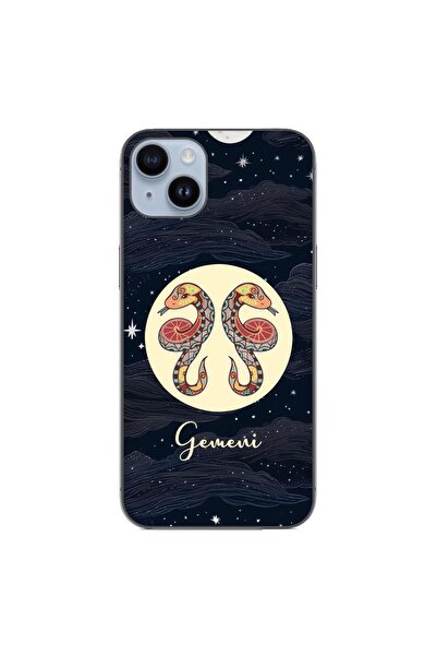 OEM Θήκη συμβατή με Apple iPhone 15 Plus Σιλικόνης Gel TPU με σχέδιο Ωροσκόπι...