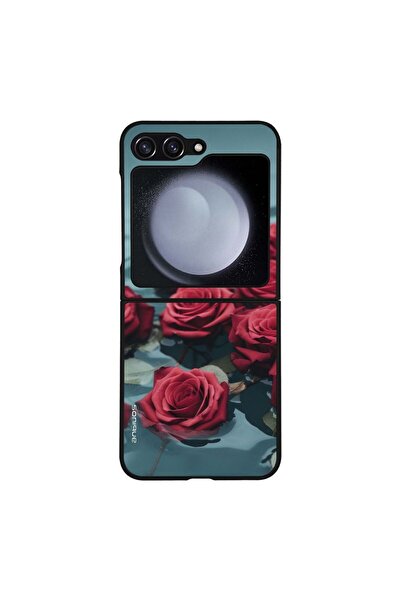 Sonique Θήκη Sunset in Eden Series για Samsung Galaxy Z Flip 5 Midnight Rose