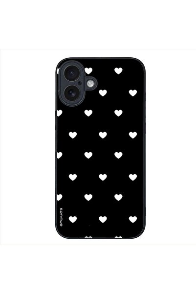 Sonique Θήκη Heart Series για Apple iPhone 16 Plus Μαύρο 02