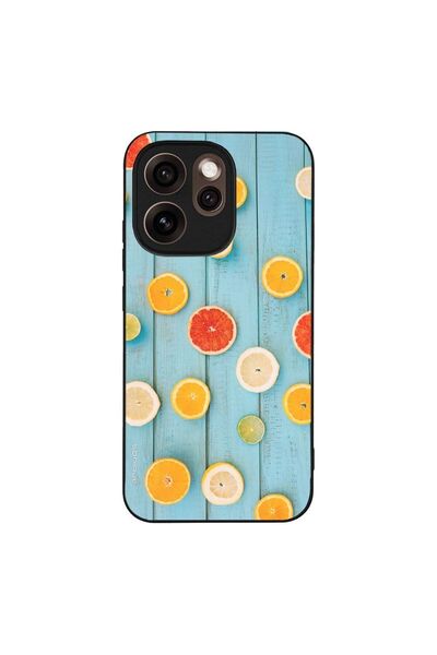 Sonique Θήκη Fruit Series για Oppo Reno15 Pro 5G Γκρέιπφρουτ
