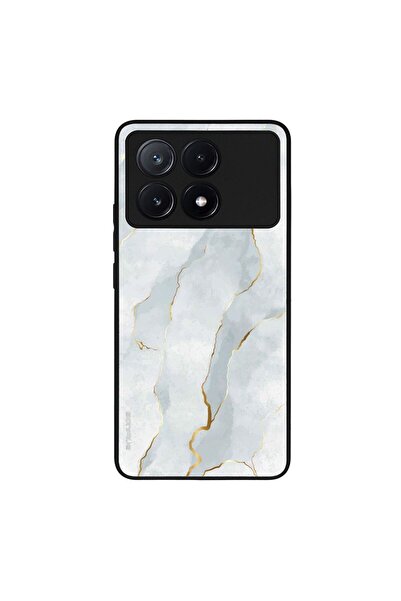 Sonique Θήκη Marble Series για Xiaomi Poco X6 Pro 5G Λευκό 01