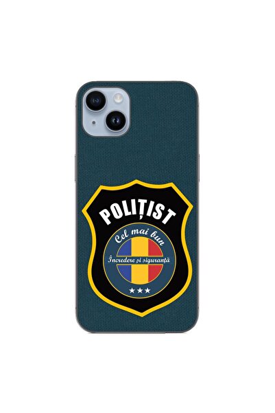 OEM Case compatible with Apple iPhone 15 Plus Silicone Gel Tpu Policeman Pattern