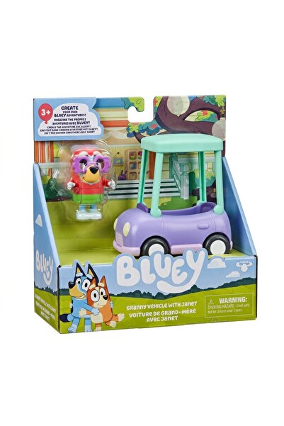 Z Store Vehiculul Bunicii Bluey cu Janet – Set de mașinuțe de jucărie