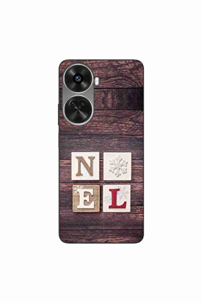 OEM Θήκη συμβατή με Huawei Nova 12 SE Σιλικόνης TPU με Χριστουγεννιάτικο Ξύλι...