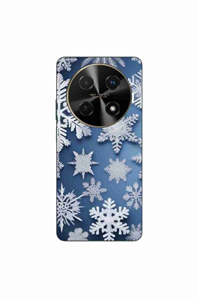 OEM Θήκη συμβατή με Huawei Nova 12i από σιλικόνη gel TPU με σχέδιο νιφάδας χι...
