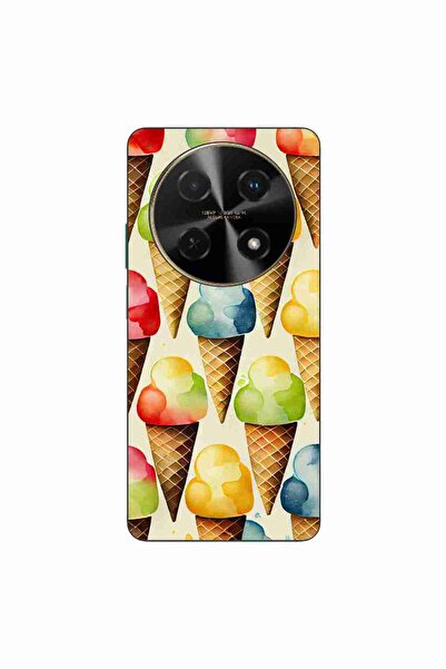 OEM Калъф, съвместим с Huawei Nova 12i, силиконов гел TPU модел с десен на сл...