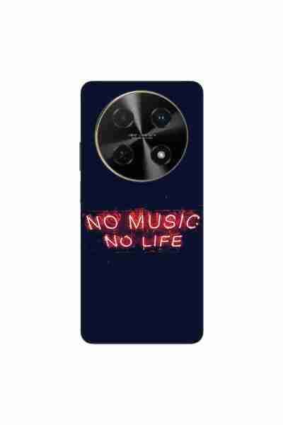 OEM Θήκη συμβατή με Huawei Nova 12i Σιλικόνης Gel TPU Μοντέλο No Music No Life