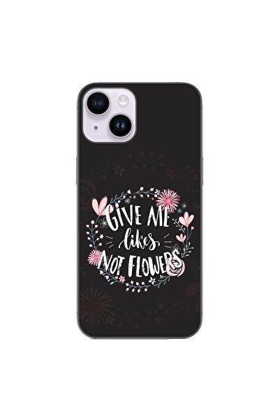 OEM Case compatible with Apple iPhone 15 Silicone Gel Tpu Pattern Message Giv...