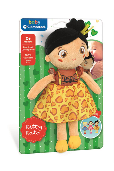 CLEMENTONI Colorat Kitty Kate Păpușă de pluș