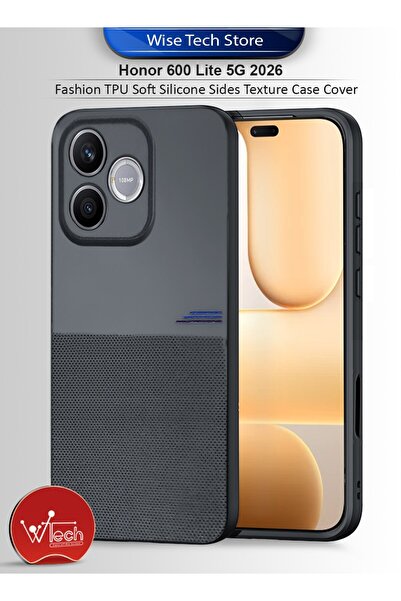 Wtech غطاء حماية لهاتف Honor 600 Lite 5G 2026 من السيليكون الناعم بتصميم عصري...