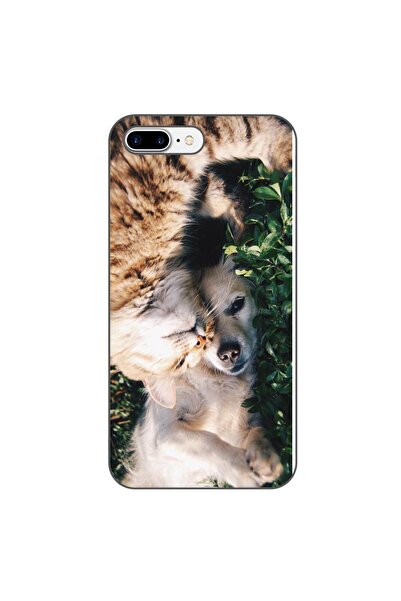 OEM Husa compatibila cu Apple iPhone 7 Plus, iPhone 8 Plus Silicon Gel Tpu Mo...