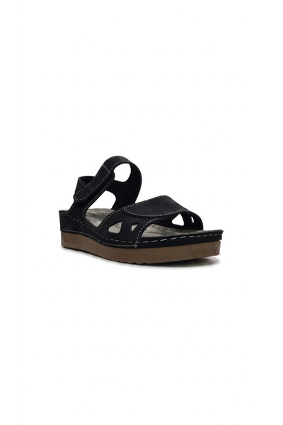 Ustalar Ayakkabı Çanta Black Women's Sandals 739.154027