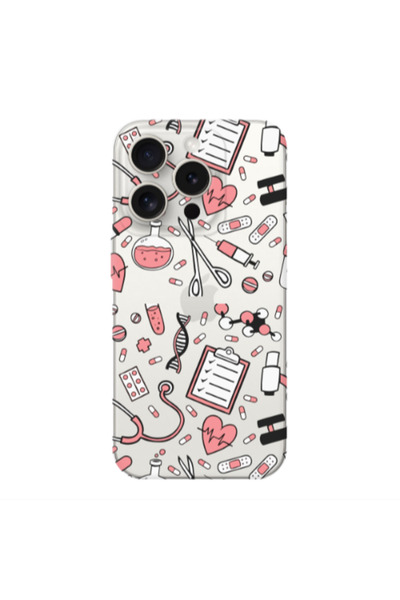 Other Apple iPhone 15 Pro Max Laboratory Transparent Silicone TPU Θήκη