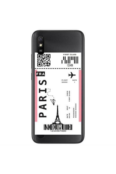 Other Xiaomi Redmi 9A Paris FRA Transparent Silicone TPU Θήκη