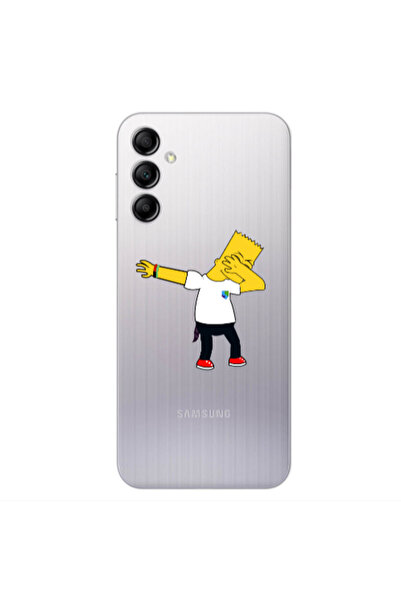 Other Samsung A14 5G Simpsons2 Transparent Silicone TPU Θήκη