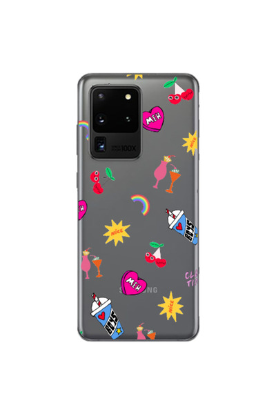 Other Samsung S20 Ultra glam time Transparent Silicone TPU Θήκη