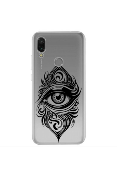 Other Xiaomi Redmi Note 7 Eye patterned drawing Transparent Silicone TPU Θήκη