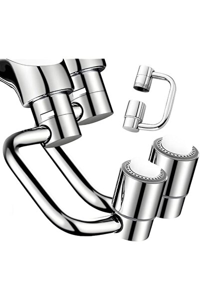 The Bros U-Shape Flexible Faucet Extender with Adjustable Swing Arms – 360° R...