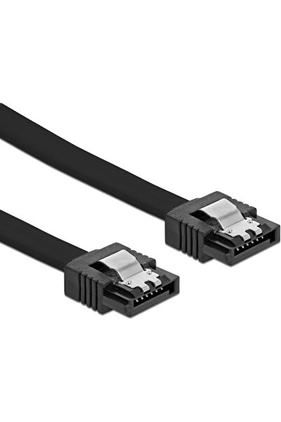 POWERTECH 7-πιν SATA III - 7-πιν SATA III 50 εκ. Μαύρο CAB-W049