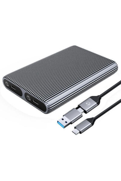 Orico Θήκη για Σκληρό Δίσκο M.2 SATA III με Σύνδεση USB 3.2 Γκρι Κωδικός: AM2...