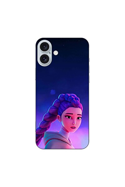 OEM Husa compatibila cu Apple iPhone 16 Plus Silicon Gel Tpu Model KPop Demon...