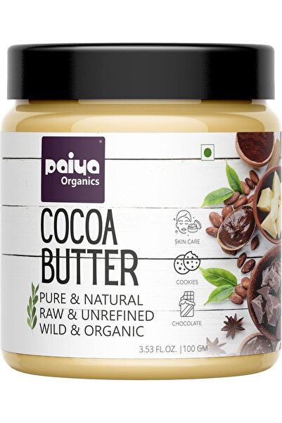 Paiya Organics Cocoa Butter, Pure Natural Body Butter, 100g | Cosmetic & DIY ...