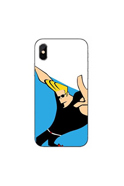 OEM Θήκη συμβατή με Apple iPhone XS από Σιλικόνη Gel TPU, Μοντέλο Johnny Bravo