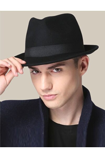 Confortino Palarie barbati din fetru lux - Fabricata in ROMANIA - palarie nea...