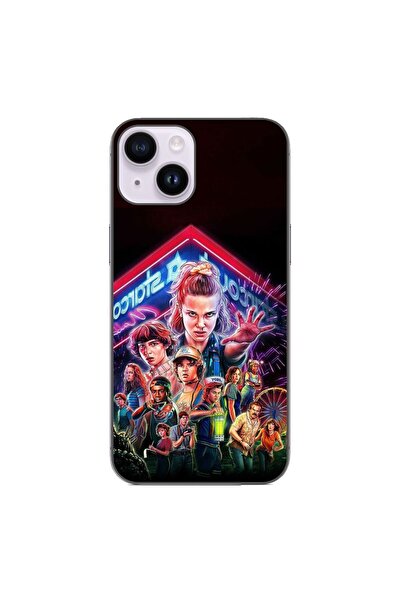 OEM Θήκη συμβατή με Apple iPhone 15, από σιλικόνη gel TPU, μοντέλο Stranger T...