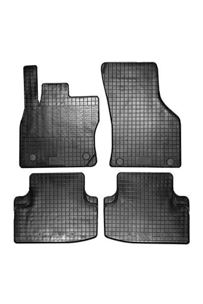 RapidAuto Set covorase auto din cauciuc Audi A3 4/5 Usi (8y) 2020-, Negre
