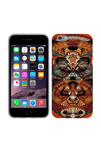 OEM Калъф, съвместим с Apple iPhone 6S, iPhone 6, от силиконов гел TPU, с абс...