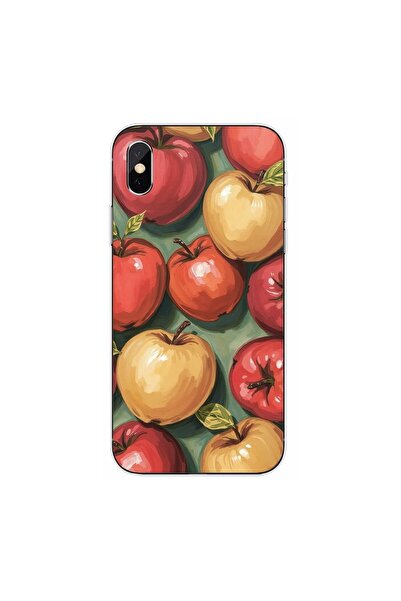OEM Husa compatibila cu Apple iPhone XS Max Silicon Gel Tpu Model Painted com...
