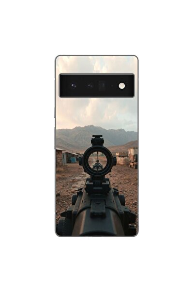 OEM Husa compatibila cu Google Pixel 6 Pro Silicon Gel Tpu Model First Person...