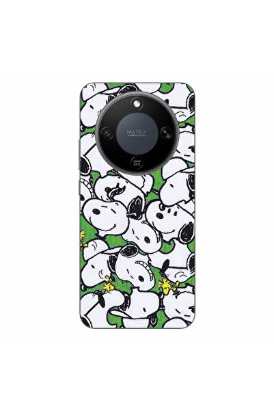 OEM Husa compatibila cu Honor Magic8 Lite Silicon Gel Tpu Model Snoopy Pattern