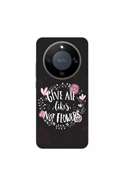 OEM Husa compatibila cu Honor Magic8 Lite Silicon Gel Tpu Model Mesaj Give Me...