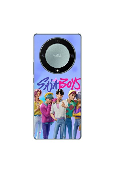 OEM Husa compatibila cu Honor Magic 5 Lite Silicon Gel Tpu Model KPop Demon H...