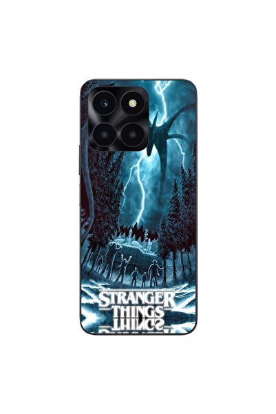 OEM Husa compatibila cu Honor X6a Silicon Gel Tpu Model Stranger Things Storm...