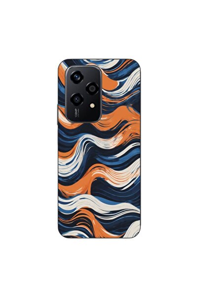 OEM Husa compatibila cu Honor 200 Lite Silicon Gel Tpu Model Abstract Crazy O...