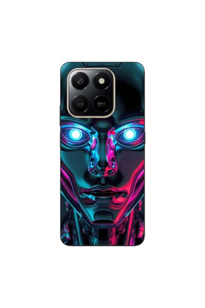 OEM Husa compatibila cu Honor 400 Smart Silicon Gel Tpu Model Chrome Humanoid