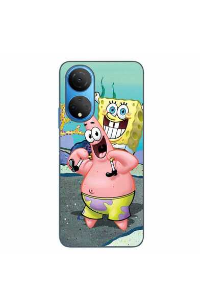 OEM Husa compatibila cu Honor X7 Silicon Gel Tpu Model Spongebob