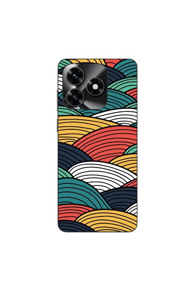 OEM Husa compatibila cu Honor X5c Plus Silicon Gel Tpu Model Abstract Striped...