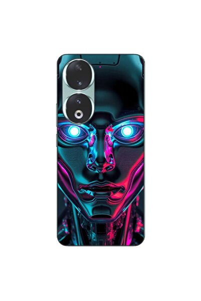 OEM Husa compatibila cu Honor 90 5G Silicon Gel Tpu Model Chrome Humanoid