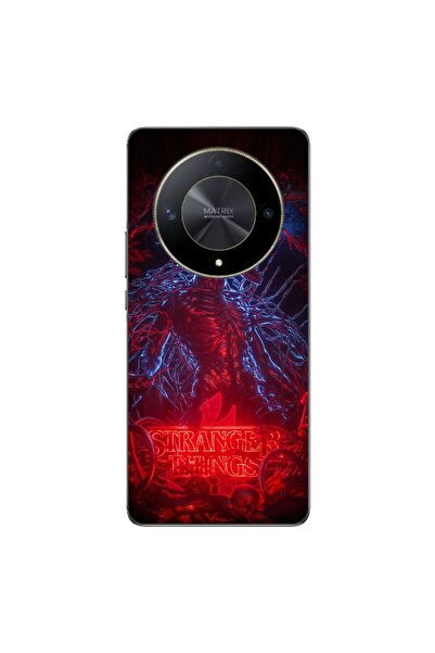 OEM Θήκη συμβατή με Honor Magic6 Lite από σιλικόνη gel TPU με σχέδιο Stranger...