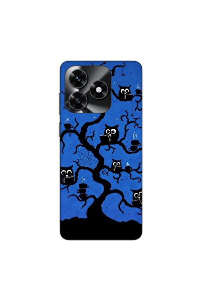 OEM Husa compatibila cu Honor X5c Plus Silicon Gel Tpu Model Halloween Tree Owls