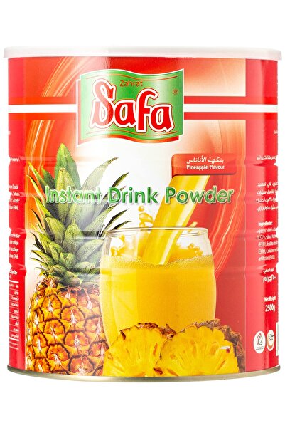 SAFA Instant Drink Tin - Pineapple 2.5kg × 6