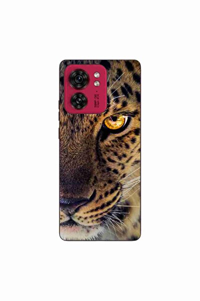 OEM Θήκη συμβατή με Motorola Edge 40 από σιλικόνη gel TPU με σχέδιο λεοπάρδαλης