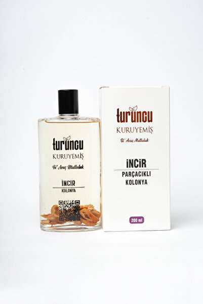 Turuncu Kuruyemiş İncir Parçacıklı Kolonya 200 ml