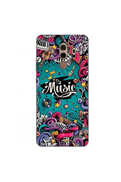 OEM Husa compatibila cu Huawei Mate 10 Pro Silicon Gel Tpu Model Pop Art Music