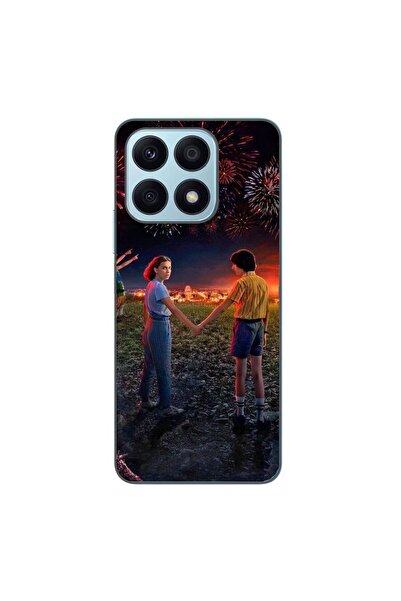 OEM Husa compatibila cu Honor X8a Silicon Gel Tpu Model Stranger Things Firew...