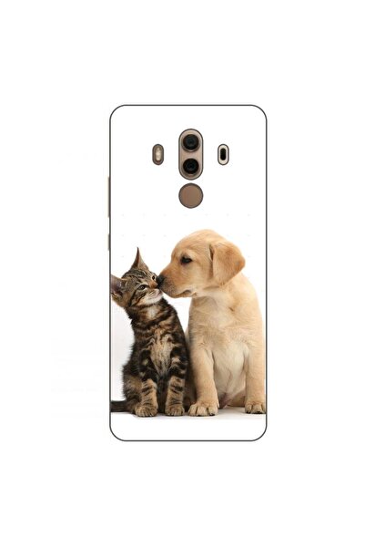 OEM Калъф, съвместим с Huawei Mate 10 Pro, силиконов гел TPU, с шарка  "Котен...